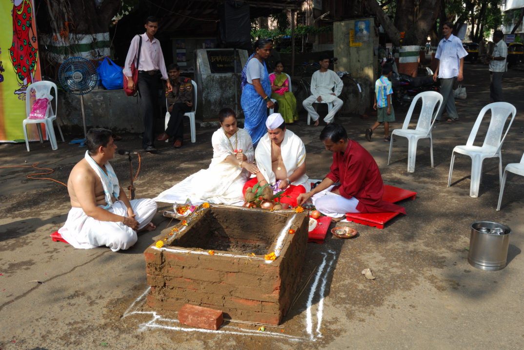 A Navrati ceremony