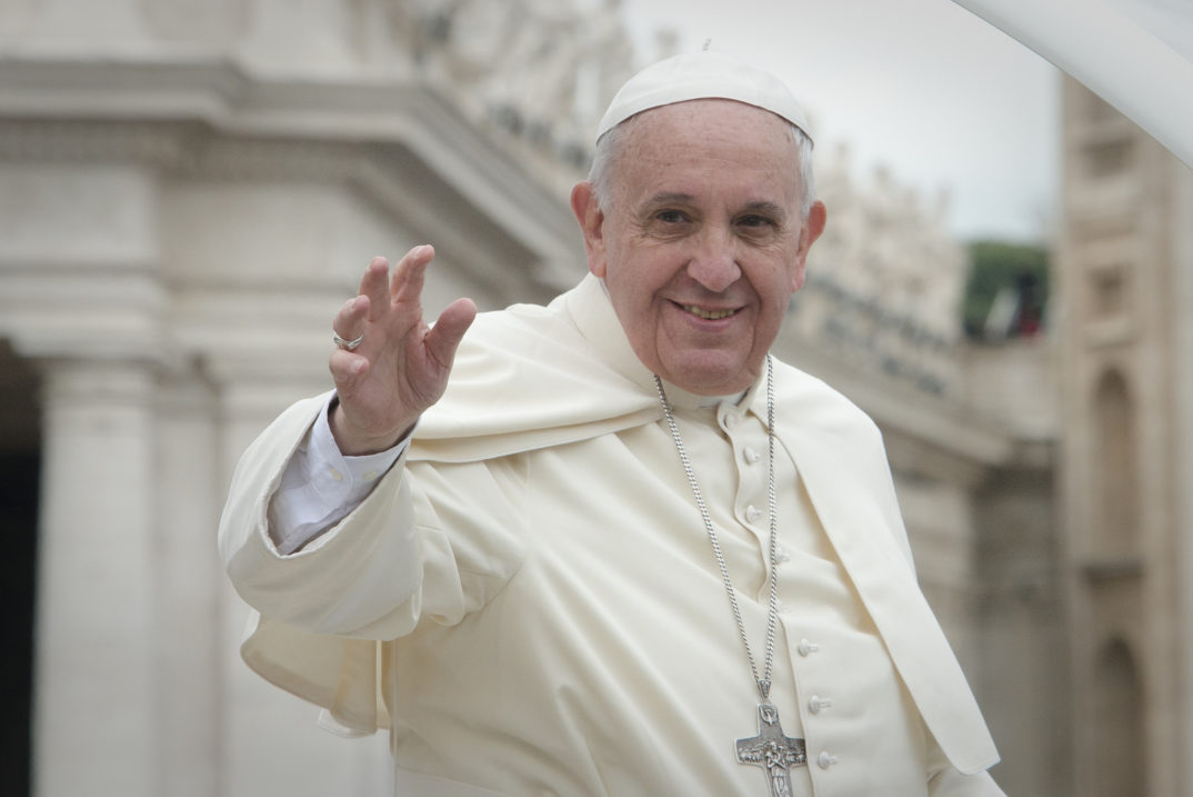 A photo of Pope Francis