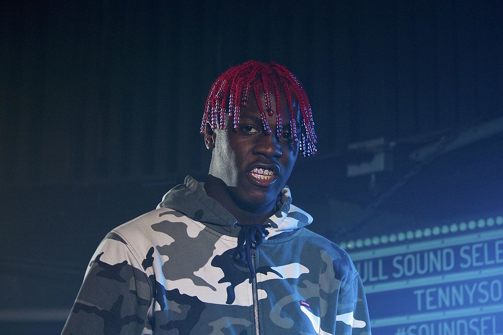 A photo of mumble rapper Lil Yachty at a concert
