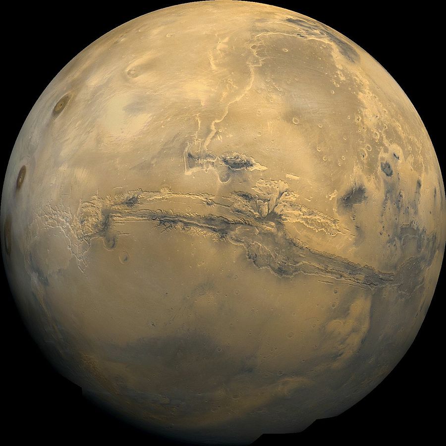 Image of Mars from space