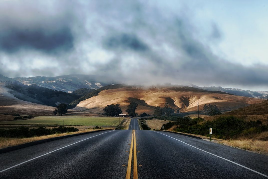 Photo of a California highway