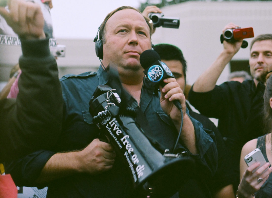 "Alex Jones" by Sean P. Anderson licensed under CC BY 2.0 (via Flickr).