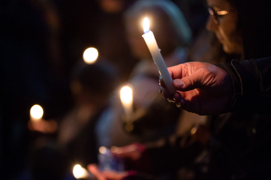 "Governor Wolf Gives Remarks Regarding Pittsburgh Shooting and Participates in Vigil" by Governor Tom Wolf licensed under CC BY 2.0 (via Flickr).