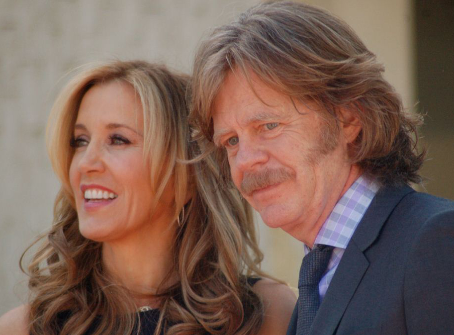 photograph of Felicity Huffman and William H Macy