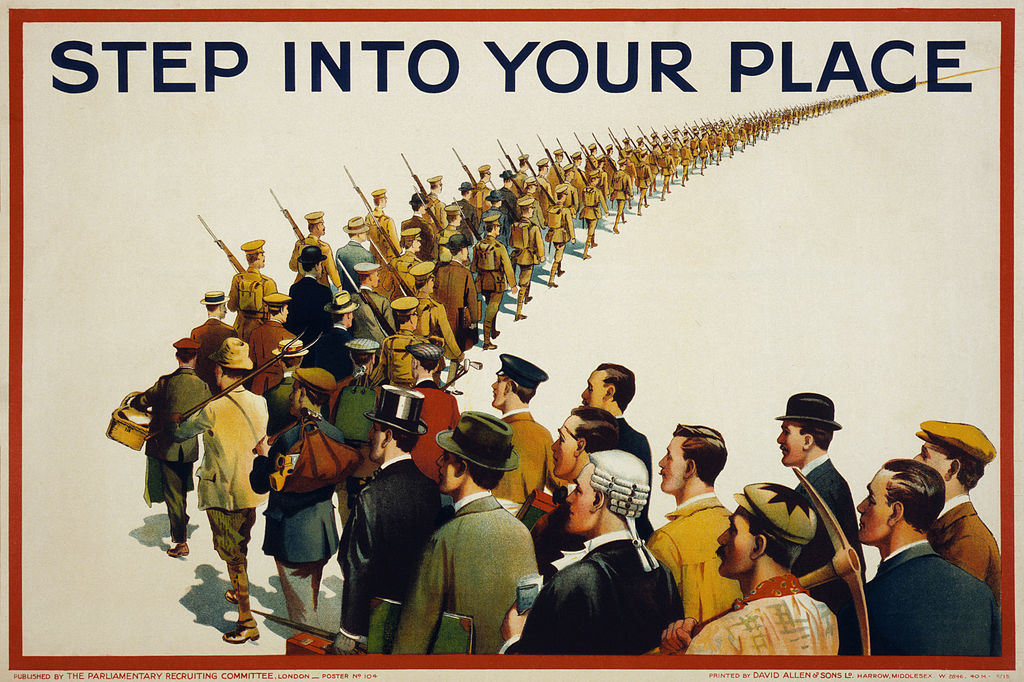 image of British WWII enlistment poster