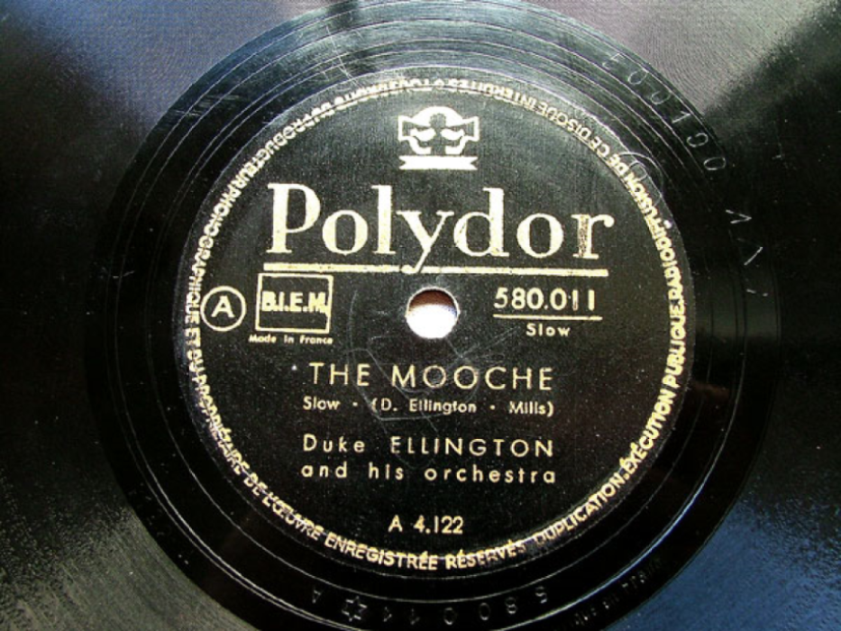 photograph of Duke Ellington record