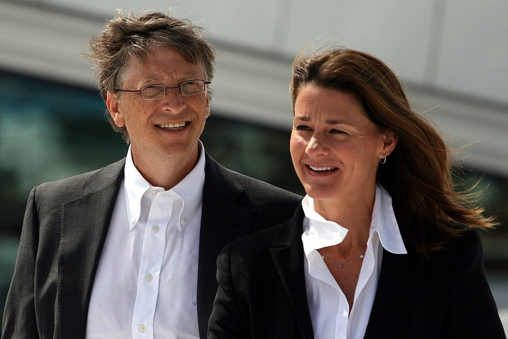 photograph of Bill and Melinda Gates
