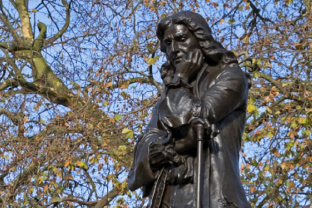 photograph of Edward Colston statue