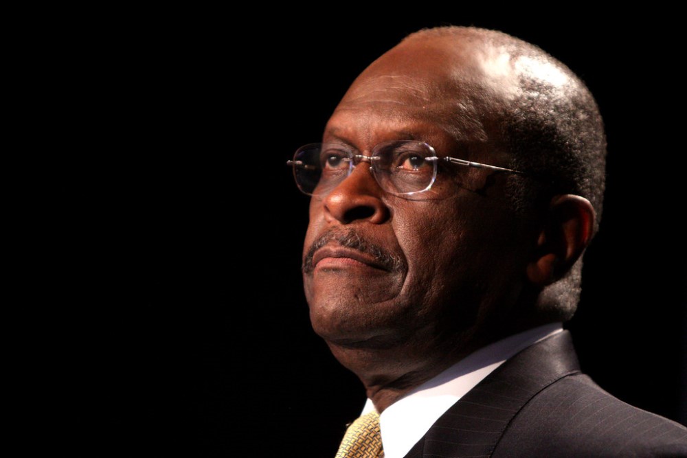 photograph of Herman Cain