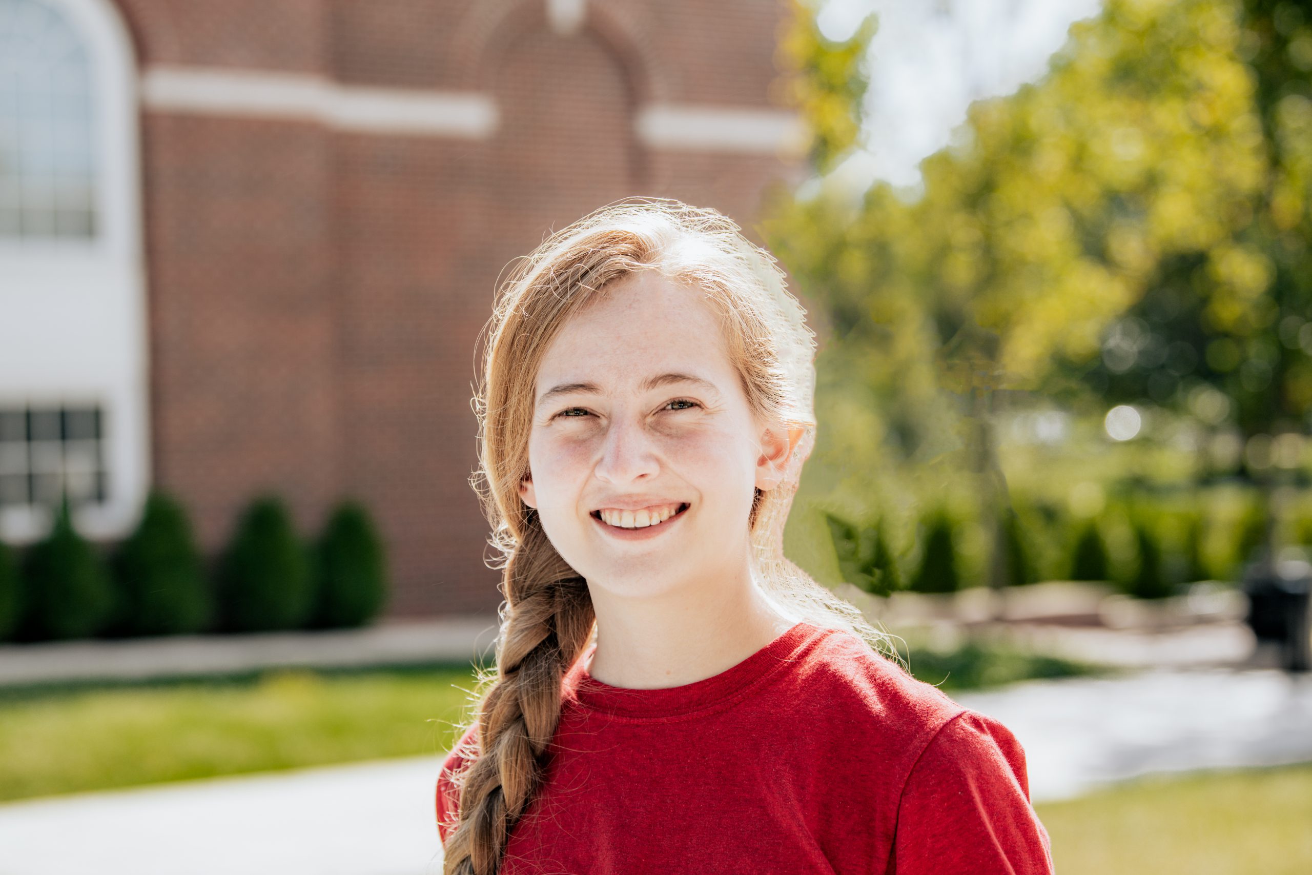 Photograph of Hillman intern Abby McArthur-Self