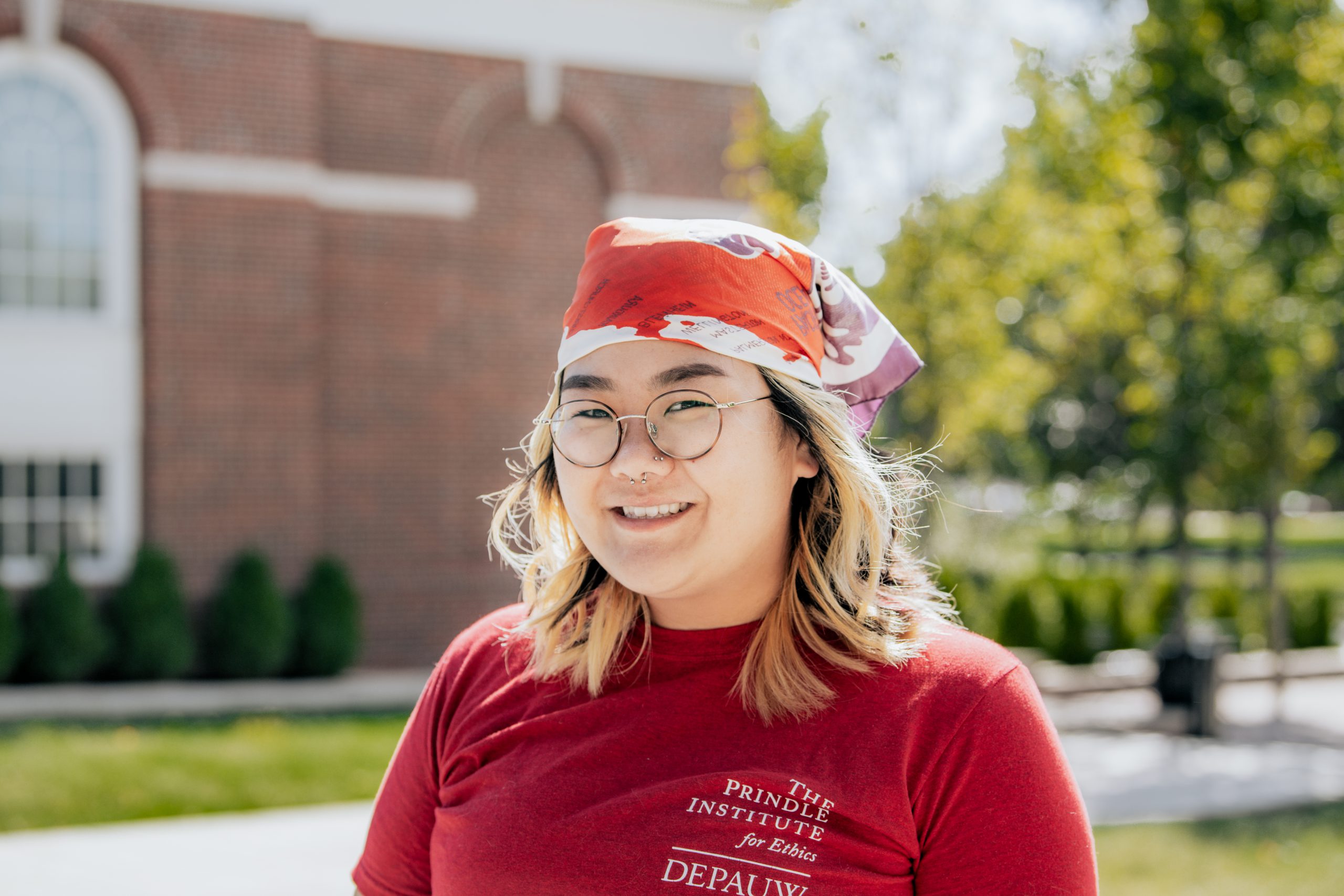 Photograph of Hillman intern Grace Nunnelee
