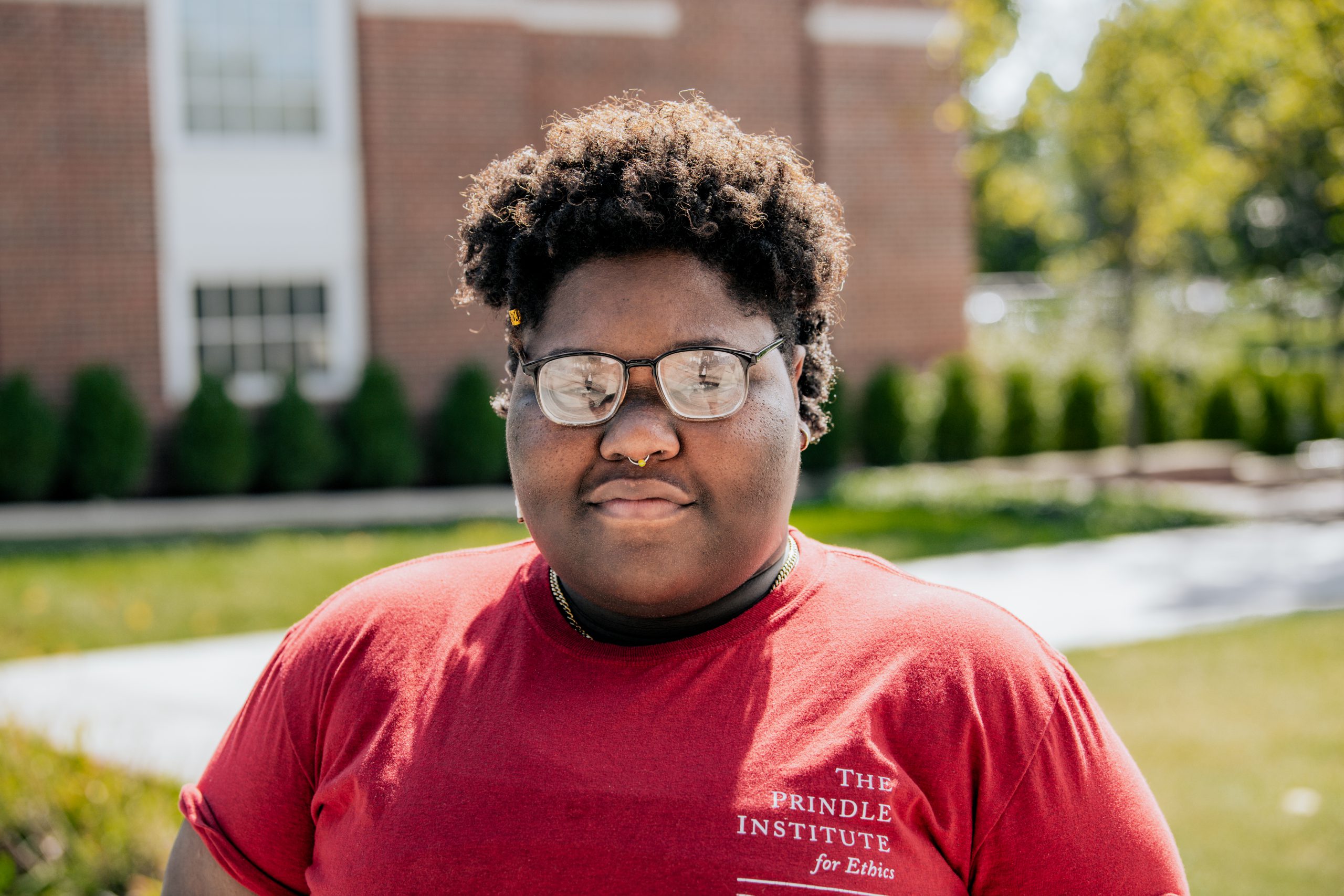 Photograph of Hillman intern Imani Luellen