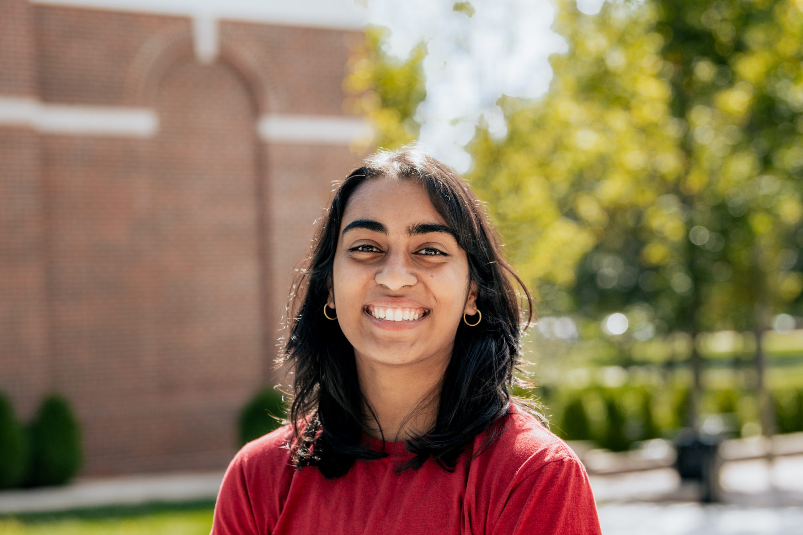 Photograph of Hillman intern Irene Amalaraj