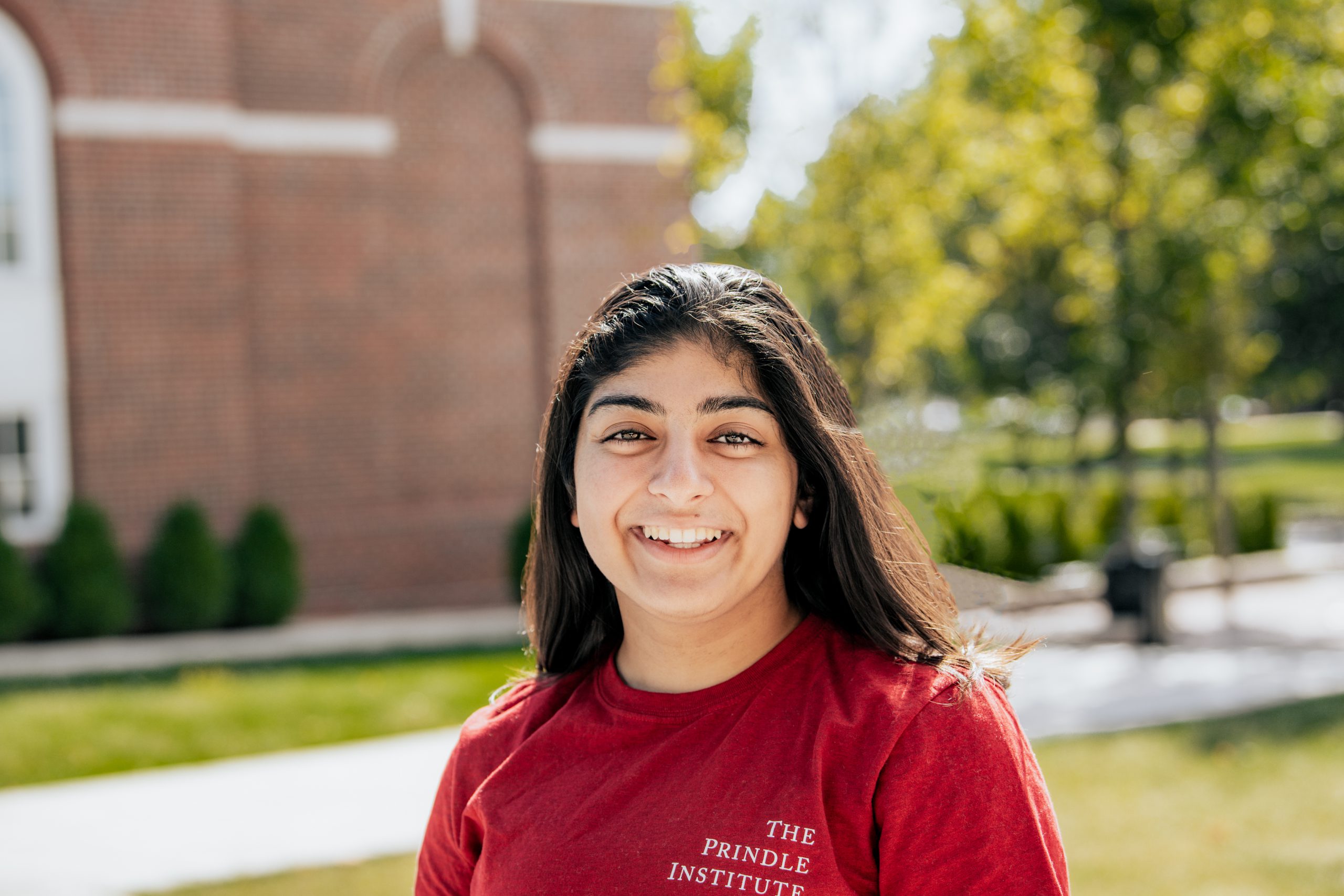 Photograph of Hillman intern Rubina Cheema