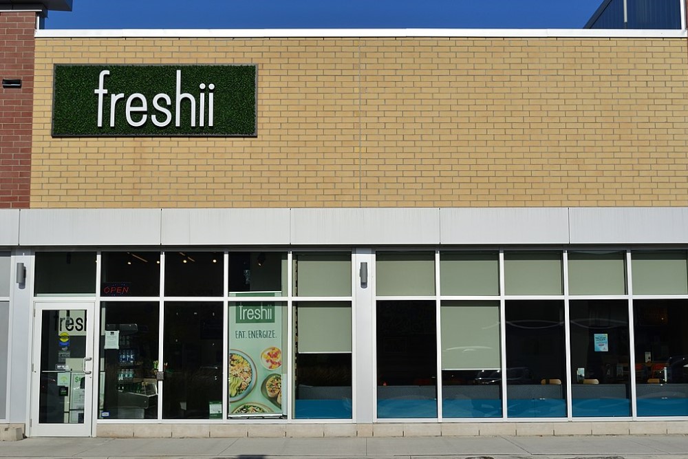 photograph of Freshii storefornt