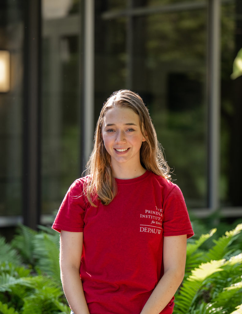 Color photograph of Julia Smotkin, a Prindle Institute Hillman intern