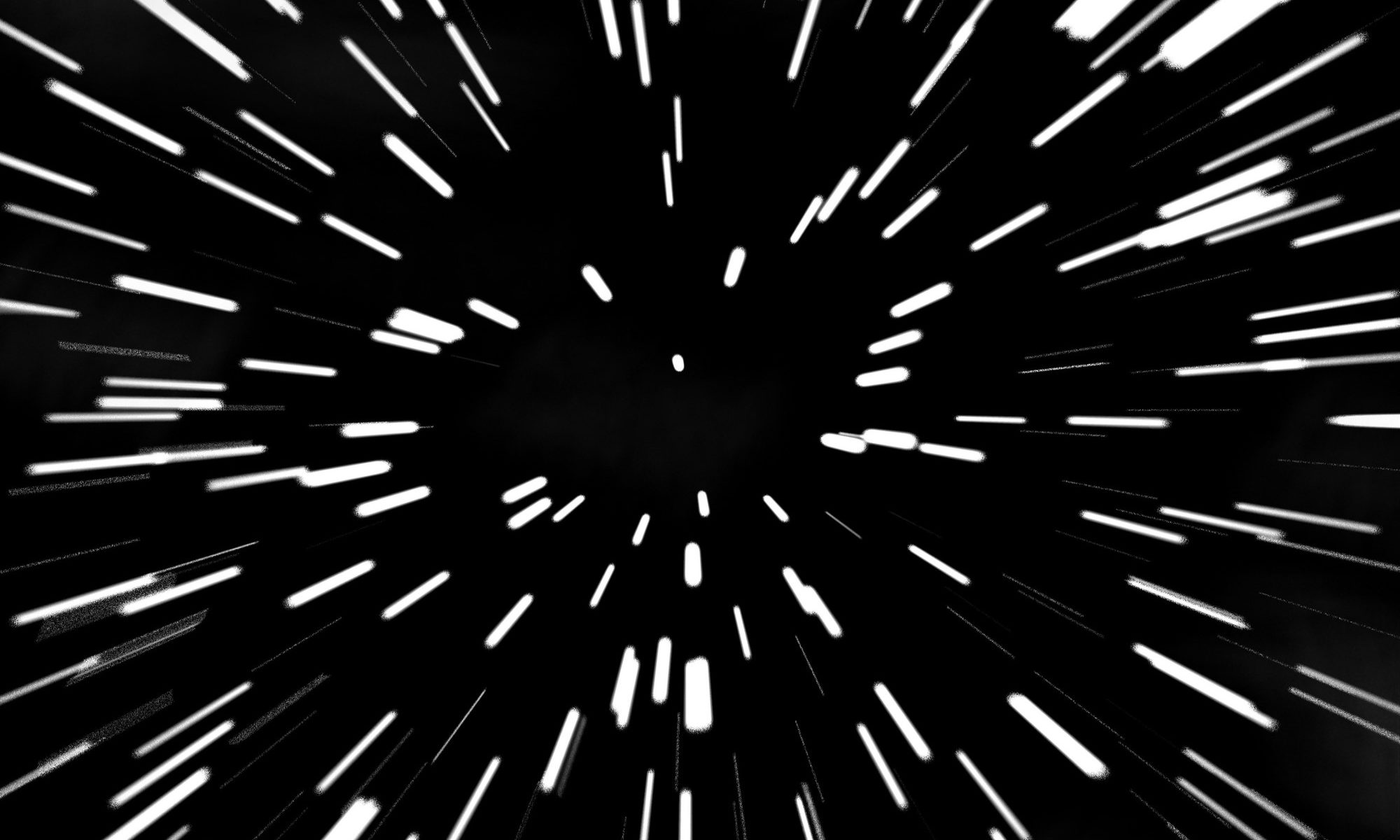 image of star wars hyperspace star blur