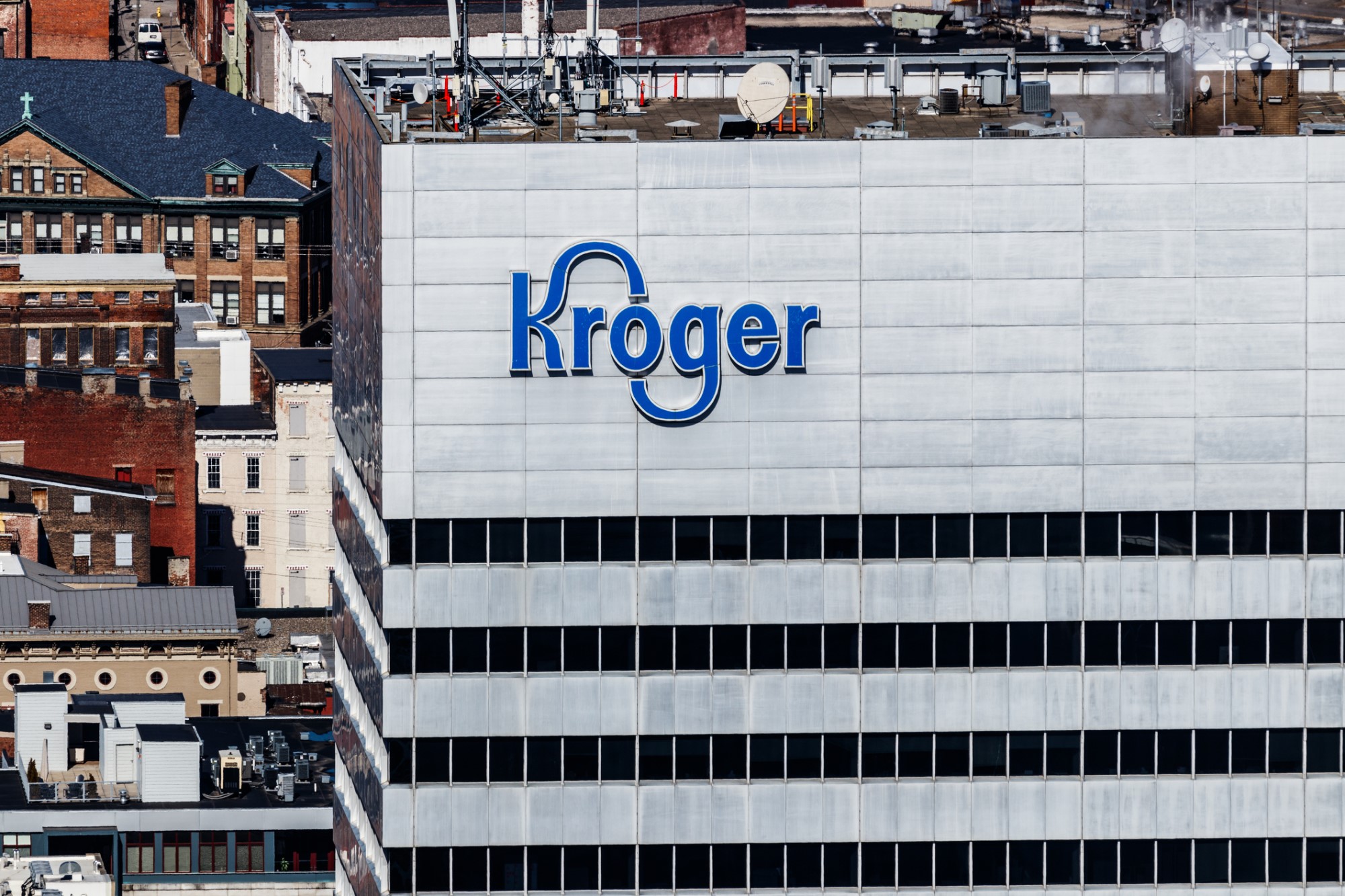 photograph of Kroger's headquarters